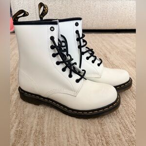 White Dr. Martens